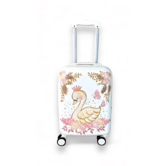 Βαλίτσα βάφτισης με θέμα κύκνος