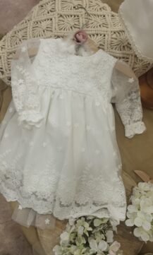 Φόρεμα με μακρύ μανίκι Vintage