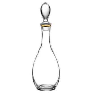 ΚΑΡΑΦΑ ΚΡΥΣΤ.ΚΜ292 ΜΕ ΧΡΥΣΗ ΡΙΓΑ