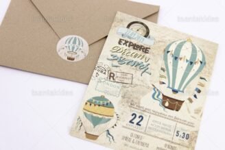 ΠΡΟΣΚΛΗΤΗΡΙΟ ΒΑΠΤΙΣΗΣ 1756 Νο91Κ