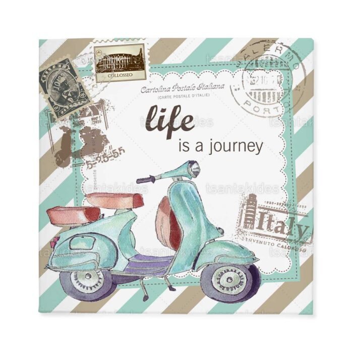 xartino_prosklitirio_skliro_kapaki_mikro_paramithaki_paper_invitation_hard_copy_small_fairytale_tsantakides_baptism_baptisi_TS105_01_boy_vespa_life_is_a_journey_enjoy_the_ride.jpg