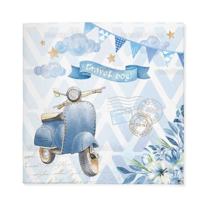 xartino_prosklitirio_skliro_kapaki_mikro_paramithaki_paper_invitation_hard_copy_small_fairytale_tsantakides_baptism_baptisi_TS197_01_boy_flowers_vespa_travel_boy.jpg