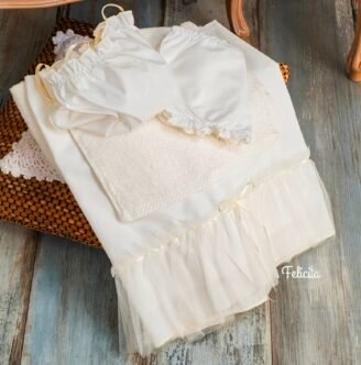 FK1910.1.222000 Σετ λαδόπανα εκρού