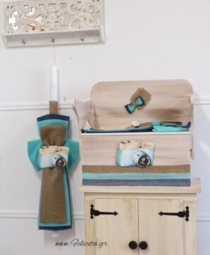 LP207.2.1402000 Πακέτο βάπτισης φωτογραφική μηχανή μπλε