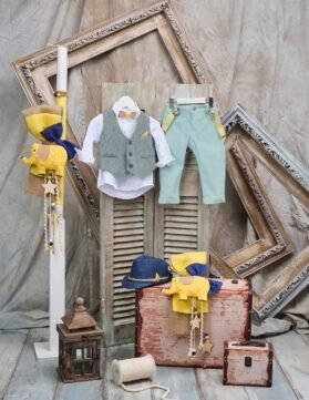 L220.362021 Λαμπάδα ελεφαντάκι κίτρινο