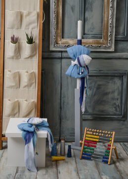 LP242.138.509988 Πακέτο βάπτισης Ψαράκι μπλε-Σιέλ