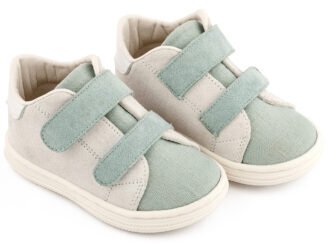 Σνίκερ με Διπλή Μπαρέτα Χρατς BS3085 Λευκό Μίνεραλ