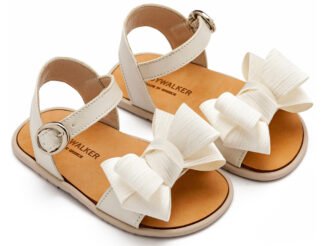 Πέδιλο με Υφασμάτινο Φιόγκο BS3592 Εκρού