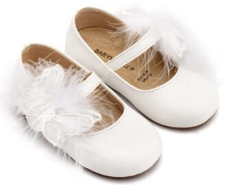 Γοβάκι Μονή Μπαρέτα Διακοσμημένη με Χειροποίητο Διακοσμητικό BS3598 Λευκό