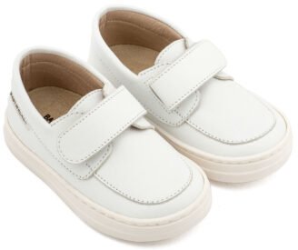 Δερμάτινο Μοκασίνι BW 4310 Λευκό