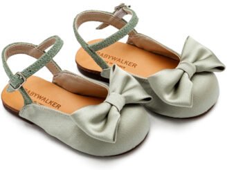 Γαλλικό Σαμπό με Σατέν Φιόγκο  BW4855 Λαδί