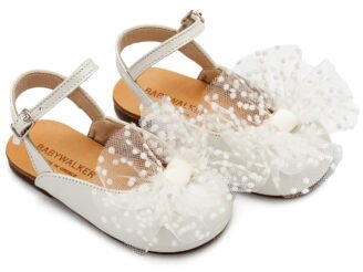 Γαλλικό Σαμπό με Χειροποίητο Τούλινο Φιόγκο BW4859 Εκρού