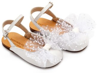 Γαλλικό Σαμπό με Χειροποίητο Τούλινο Φιόγκο BW4859 Λευκό