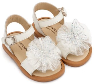 Πέδιλο με Διακοσμητικό Πεταλούδας BW4886 Εκρού