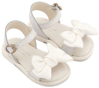 Πέδιλο με Διακοσμητικό Οργάντζας BW4892 Λευκό