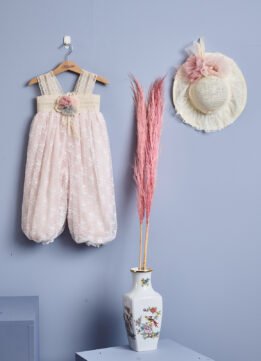 F2050.1042319 Σαλβάρι απο δανδέλα με μπαντάνα