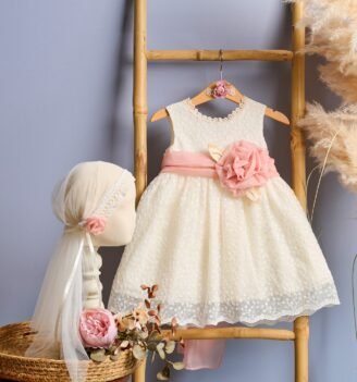 F2054.791924 Φόρεμα Δανδέλας με μπαντάνα