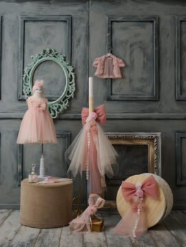 LP231.1321612 Πακέτο Βάπτισης φιόγκος σάπιο μήλο