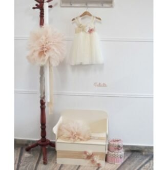 F.12519 Πακέτο βάπτισης Φούντα εκρού