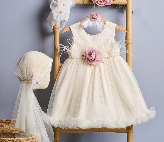 φορεματάκι βάφτισης για κοριτσάκι